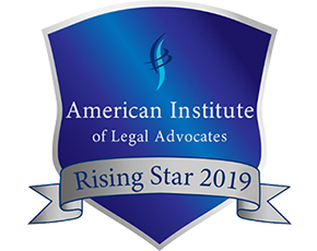 American Institute of Legal Advocates Rising Star2019